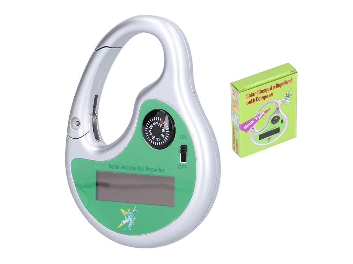 Repelente De Mosquitos Solar Com Bússola Para Uso Externo