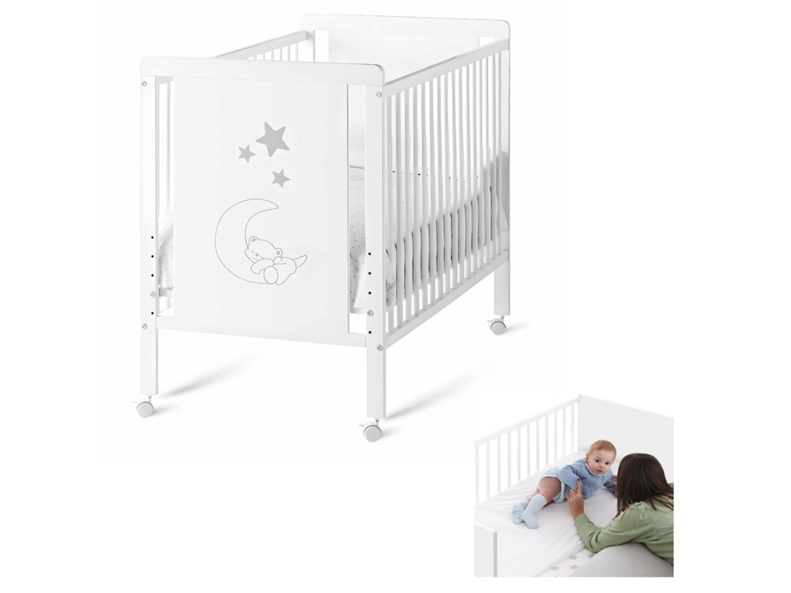 Berço Co-sleeping Indi 120x60 + Kit Co-sleeping. Dos 0 Aos 3 Anos