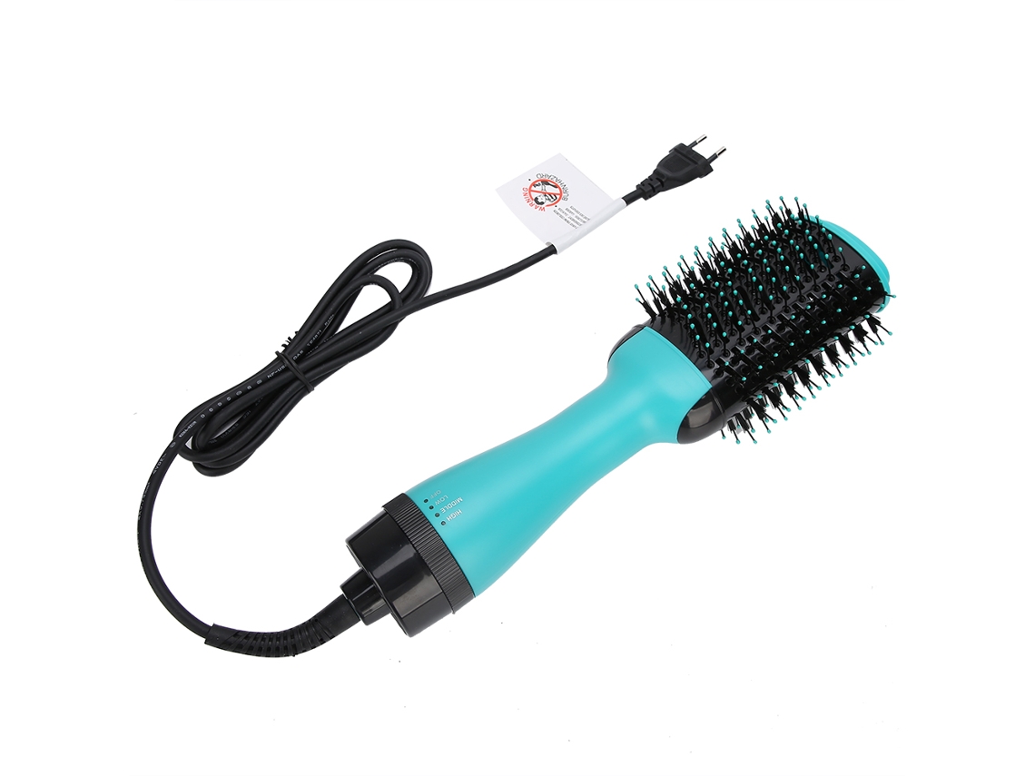 2026 secador de Cabelo Escova Iônico de Ar Quente com Função de Alisamento e Ondulação em um Só Passo