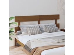 Cabeceira De Cama | Painel De Cama 184x3x81 Cm Pinho Maciço Castanho Mel