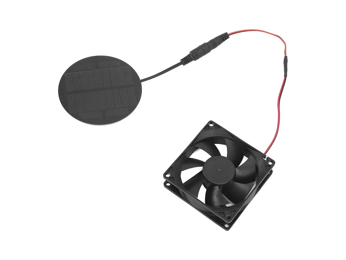 Kit De Ventilador Solar Para Ventilação De Galinheiros E Estufas Olysi Shop