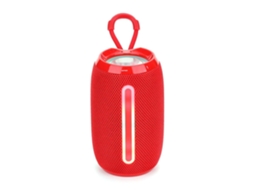 Coluna Bluetooth Greenlyca Gl69800(rgb Light - Hifi - Vermelho)
