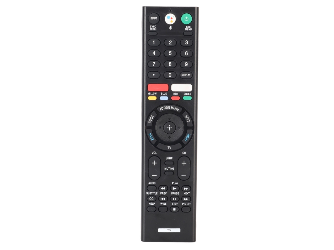 Controle Remoto de Voz Substituto Rmf Tx310u com Microfone para Tv Sony Xbr Kdl 43 85 Polegadas S/MARCA