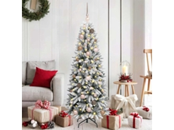 Vidaxl Árvore De Natal Artificial Branco 150 Cm