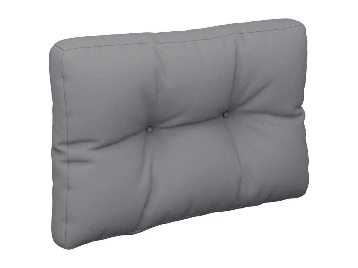 Pallet Cushion, Pallet Cushions Vidaxl Cinzeto Tecido (60 X 40 X 12 Cm)