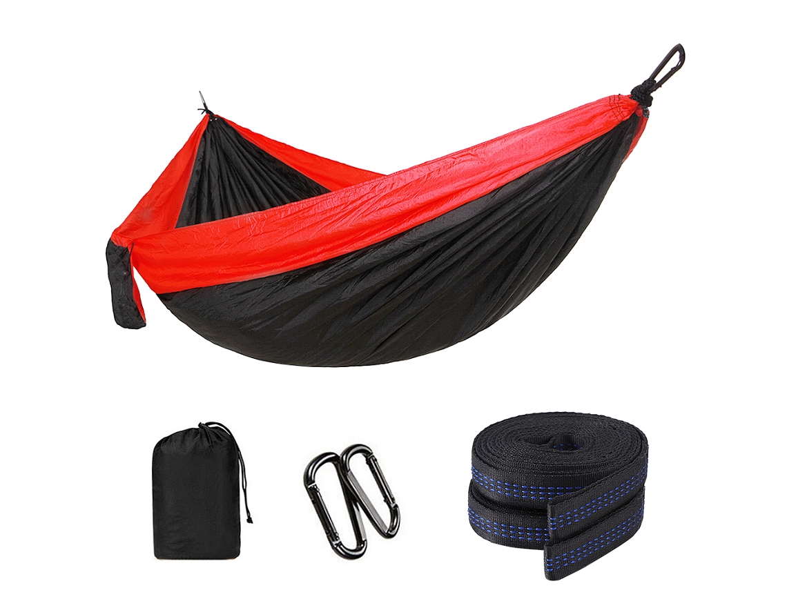 Hammock de Camping Leve com Cintos para Viagens