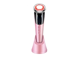 Dispositivo De Beleza 5 Em 1 Luz Vermelha E Azul Ultrassônico Quente E Frio Limpeza Profunda Lifting Facial Antienvelhecimento Rosa Yizhood