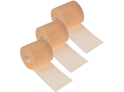 Conjunto de 3 Bandagens Esportivas Brilvibera 7cm x 27,5m