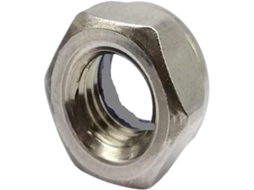 Porcas De Aço Inoxidável, 2 5 10 Peças, Inserto Sextavado De Nylon Em Aço Inoxidável 5 Peças M10, Passo 1, 25
