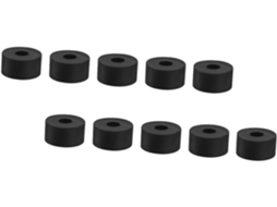 Conjunto De 16 Peças Almofadas E Suportes Redondos Borracha Para Vasos Flores, Proporcionando Maior Estabilidade E