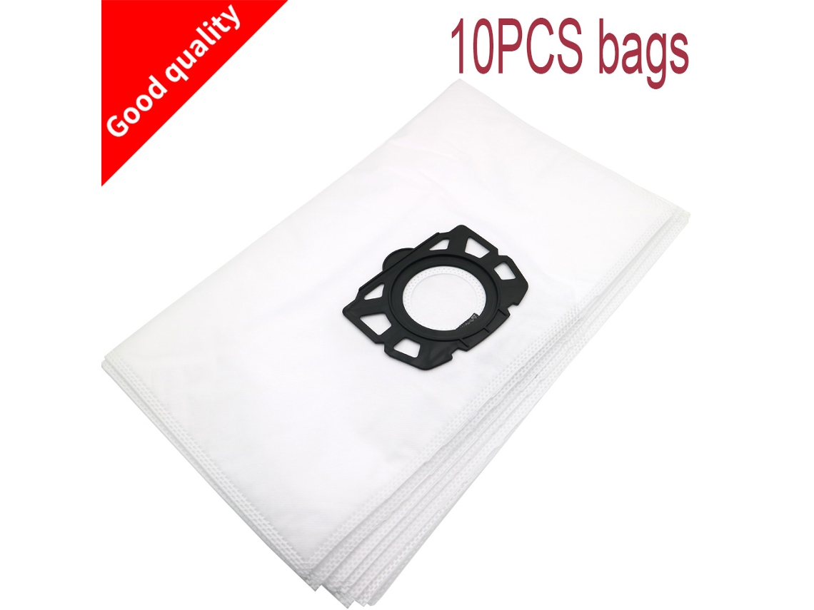 10 peças sacos de filtro para karcher mv4 mv5 mv6 wd4 wd5 wd6 para karcher wd4000 a wd5999 substituição para parte #2.863-006