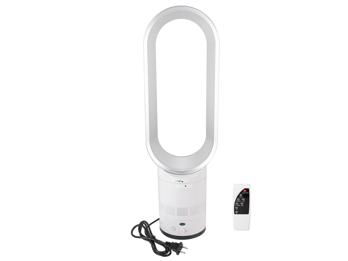 Ventilador Sem Lâmina Mesa Portátil Prata Worten