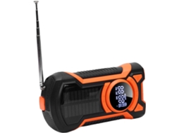 Rádio De Emergência Com Manivela, Resistente À Água, Com Bluetooth