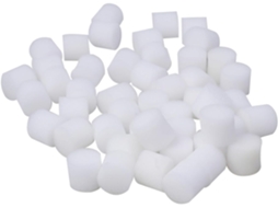 Inoomp 100 Unidades de Esponjas para Plantio Hidropônico 30mm Brancas Feitas de Material Esponjoso para Cultivo de CHABERLU