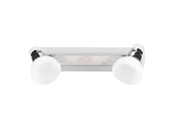 Espelho com lâmpada LED de alto brilho e 2 lâmpadas para maquiagem e festa BRILVIBERA (Ac180 260v, 28w)