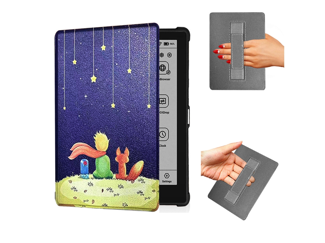 Capa Panoona Para Onyx Boox Poke 6/6s, Ultrafina E Com Cobertura Total Em Pele Pu O Pequeno Príncipe
