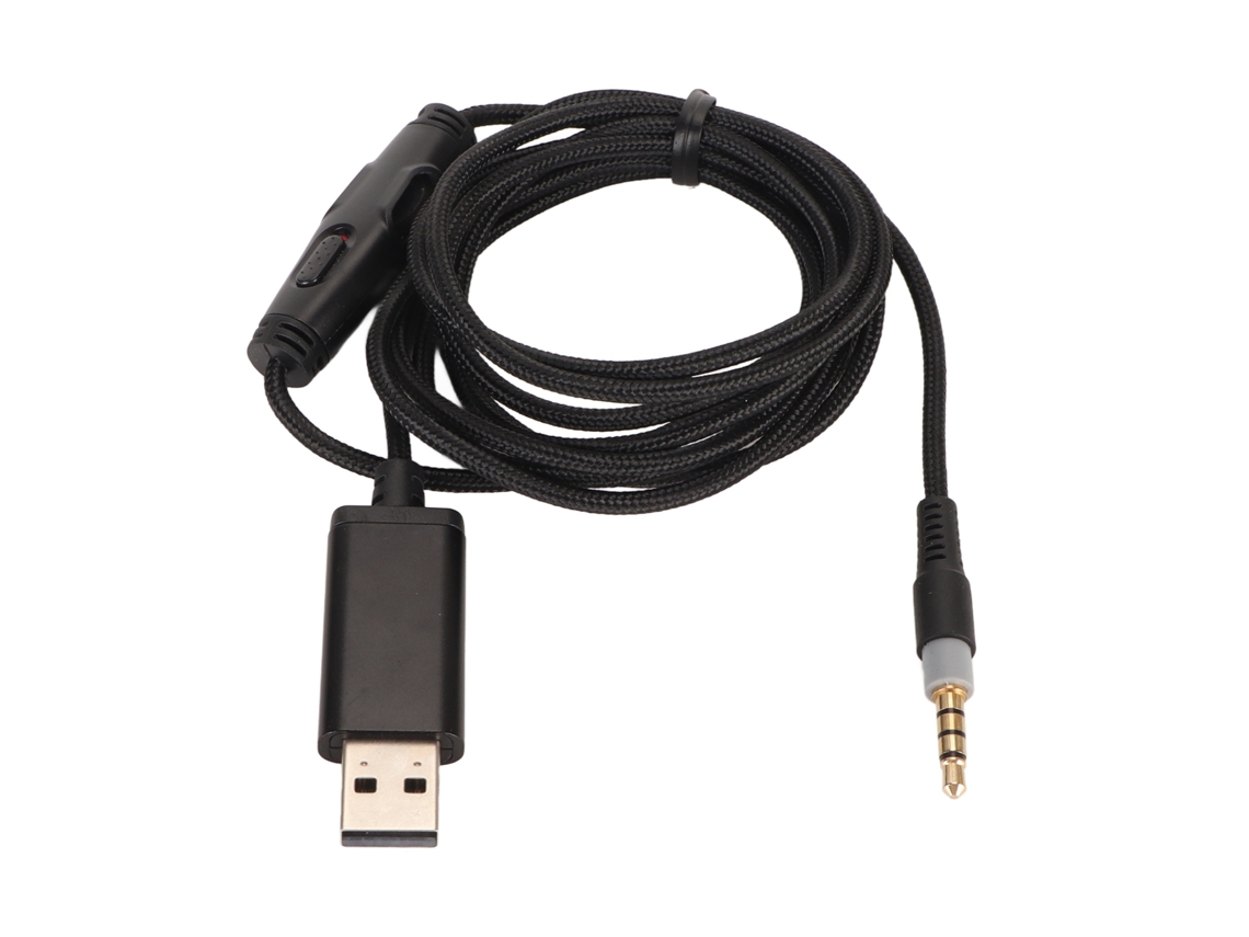 Cabo de áudio 3.5mm para USB, decodificação digital EOOCOO