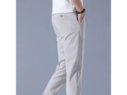 Calças de golfe masculinas 2026 Srbtv de secagem rápida, confortáveis, tamanho regular, com bolsos com zíper.