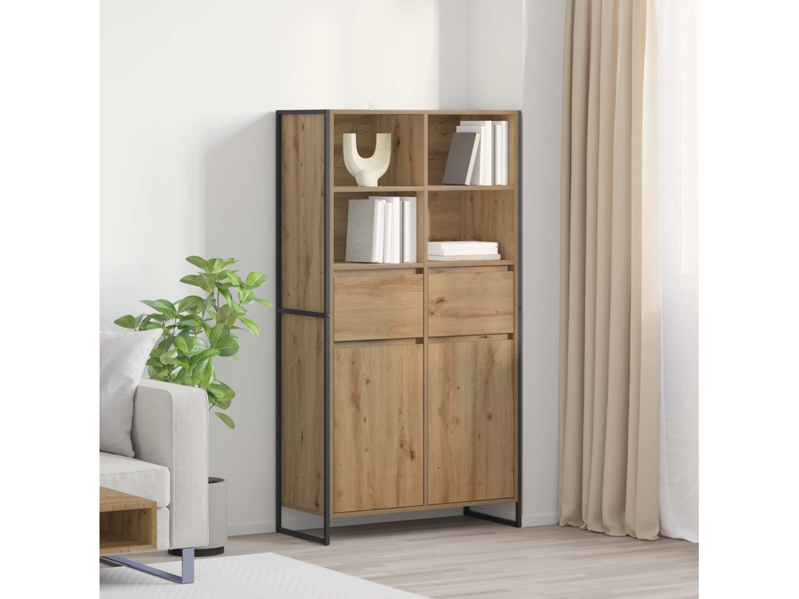 Vidaxl Buffet Carvalho Artesanal 81 X 36 X 150,5 Cm Madeira Processada