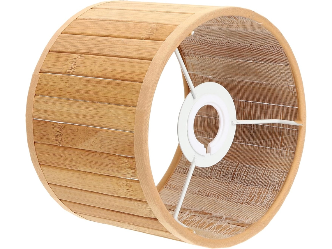 Luminária De Mesa Vintage De Bambu Cm Para Quarto
