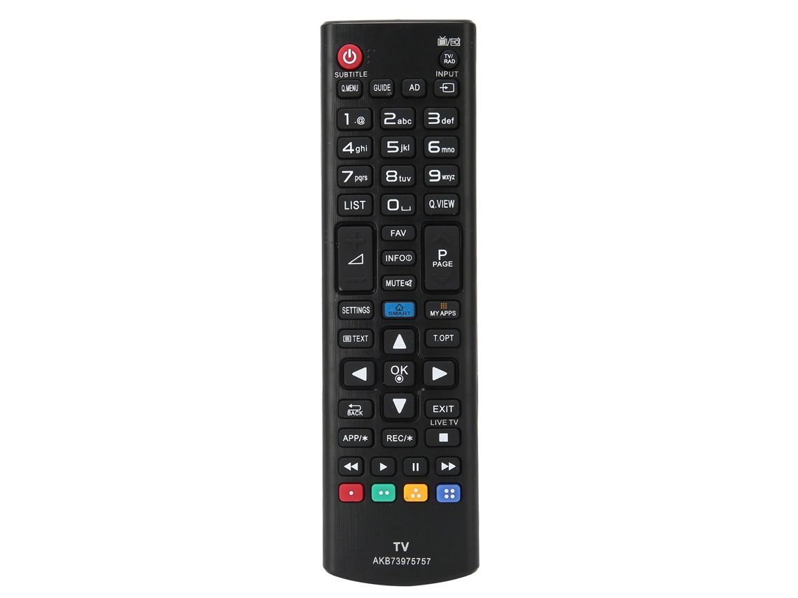 Controle Remoto Para Tv Lg Akb73975757 Akb73715601 Akb73715634 42ln5708 55ln5758 26ln460r