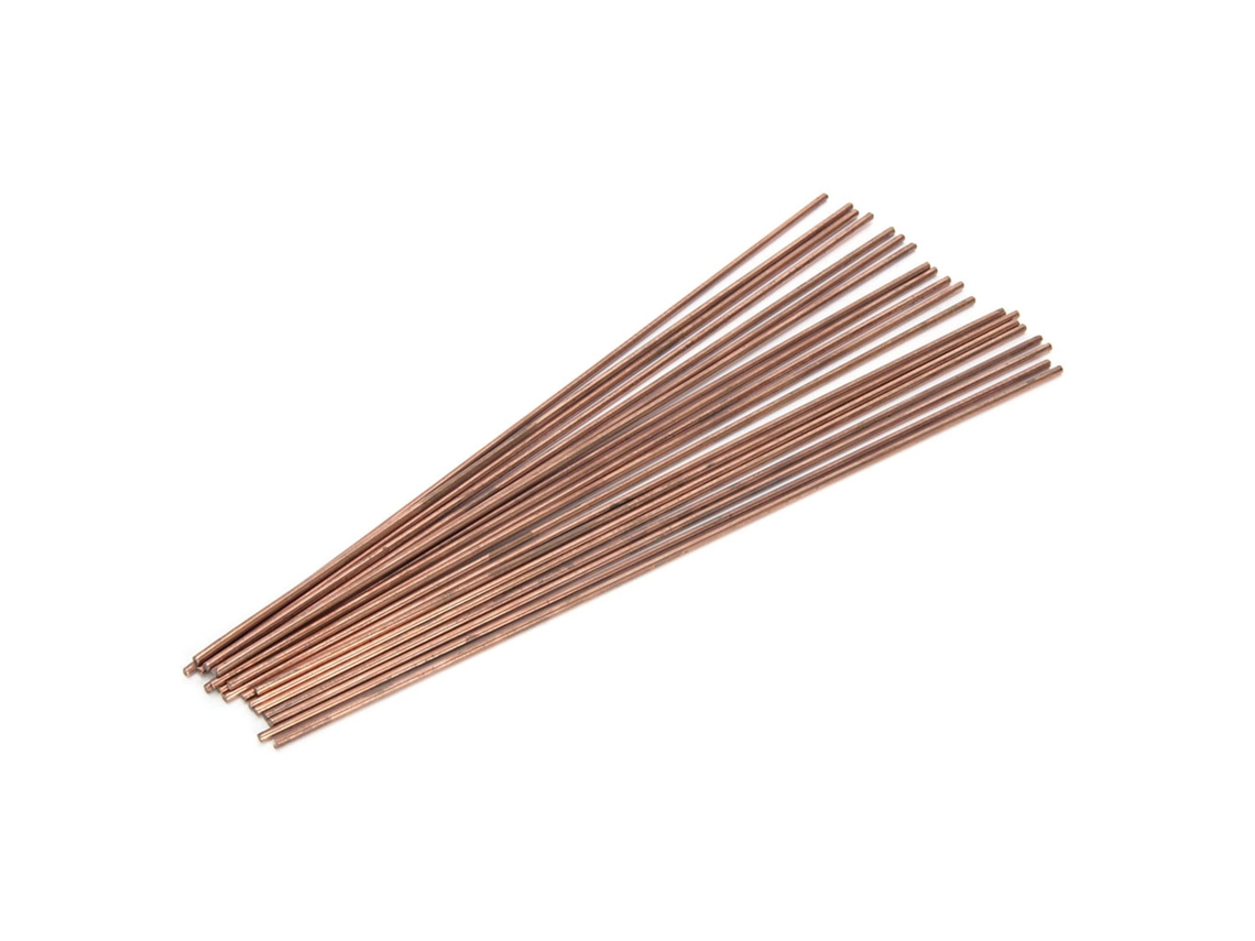 20 Peças De Eletrodo De Solda De Cobre Fosforado Redondo Para Ar Condicionado E Refrigeradores