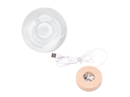 Luz de Mesa Saturno Cristal LAXISCREED