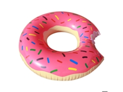 Boia de flamingo com glitter AQUAFORGE