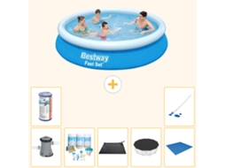 Bestway Piscina Bestway Fast Set Redonda - 366x76 Cm - 8-peças S21429