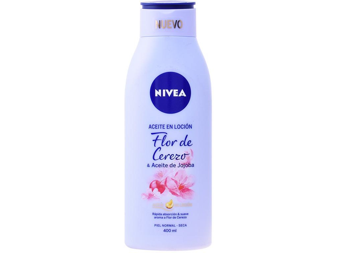 Creme Corporal NIVEA Flor de Cerejeira e Óleo de Jojoba (400 ml)