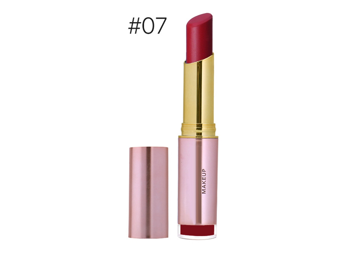 Bálsamo De Lábios Mate Hidratante Cremoso Lápiz Labial De Largo Duración Maquillaje Cosmético 7
