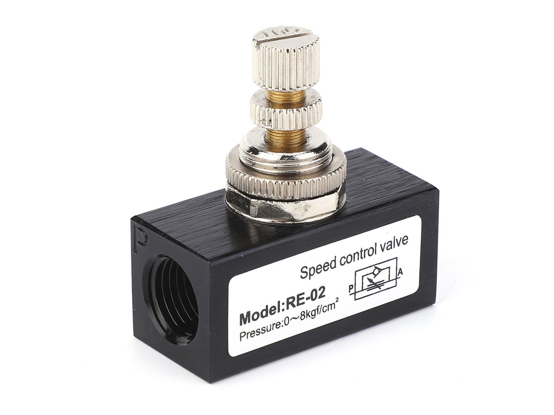 Válvula De Controlo De Fluxo Pneumática Leve E Compacta Da Laxiscreed Para Automação Industrial