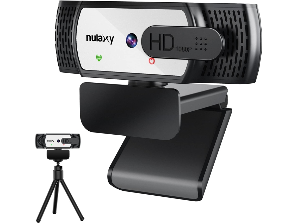 Webcam Aofocus Com Microfone E Proteção De Privacidade, Webcam Usb Nulaxy C906 Plug And Play, Fh Brilvibera