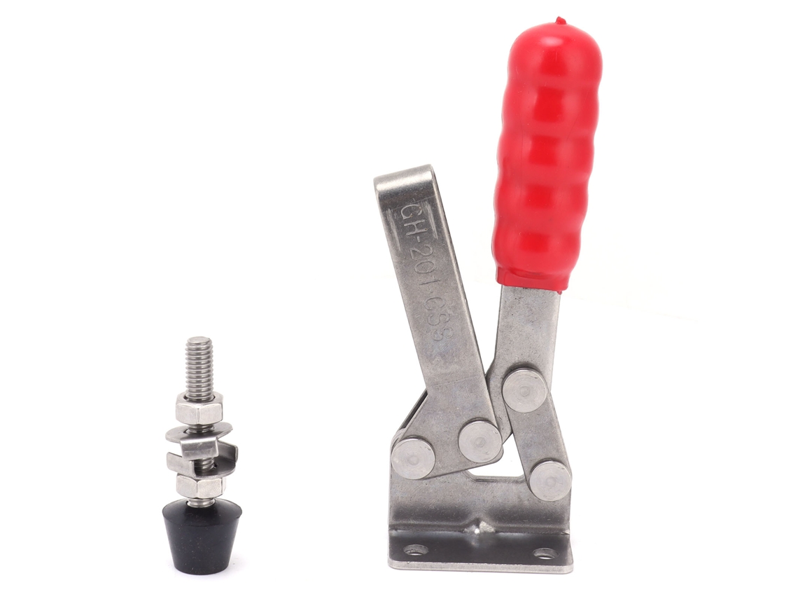 Clamp Toggle Abertura Rápida Aço Inoxidável
