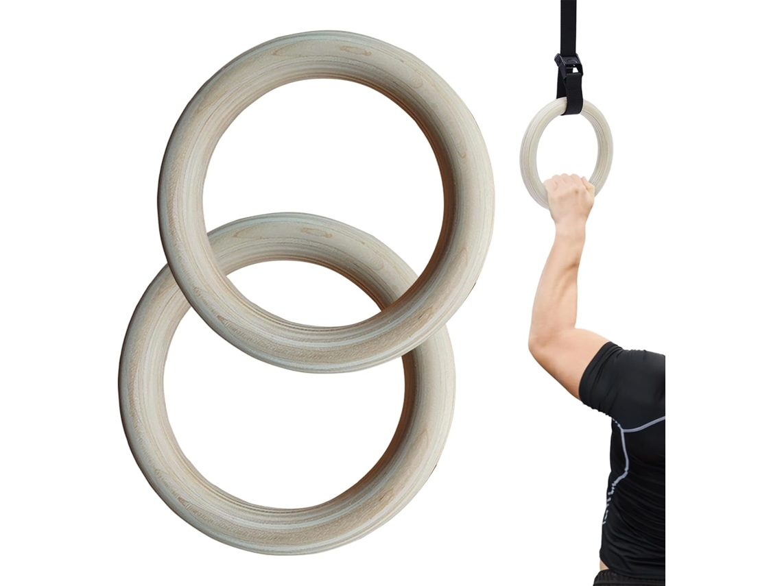 Conjunto De Argolas Ginástica, 2 Pegas Fitness, Treino Força