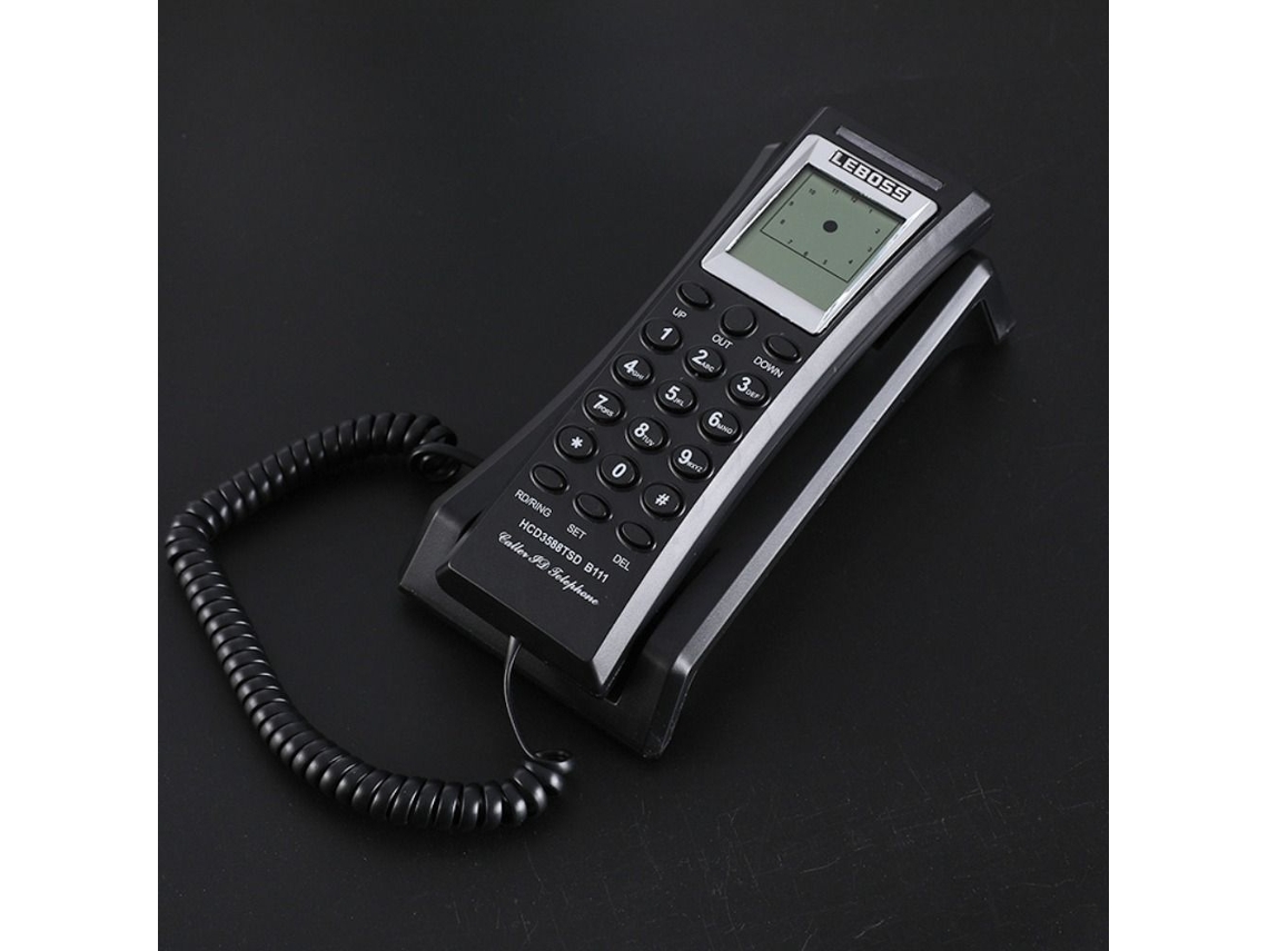 Telefone Com Fio Telefone Com Fio Preto Slowmoose