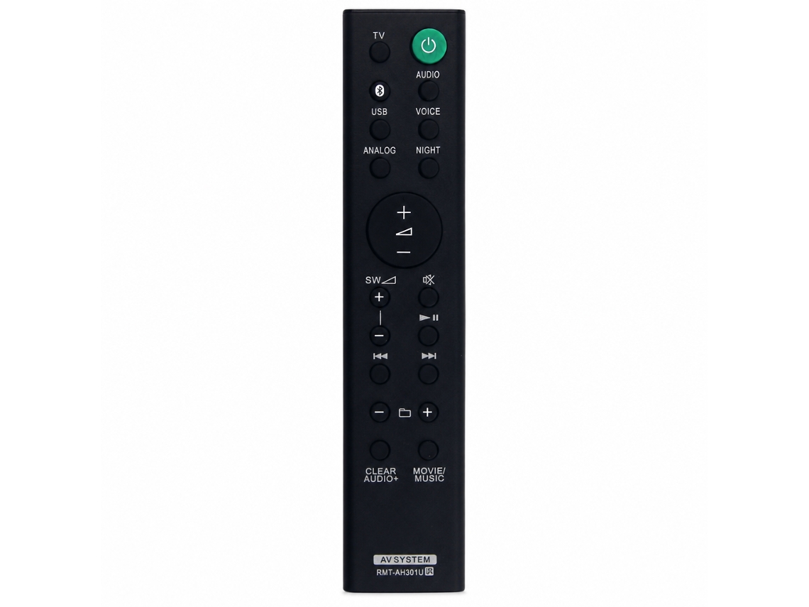 Comando À Distância Para Sistema De Áudio Sony Compatível Com Rmt-ah301u