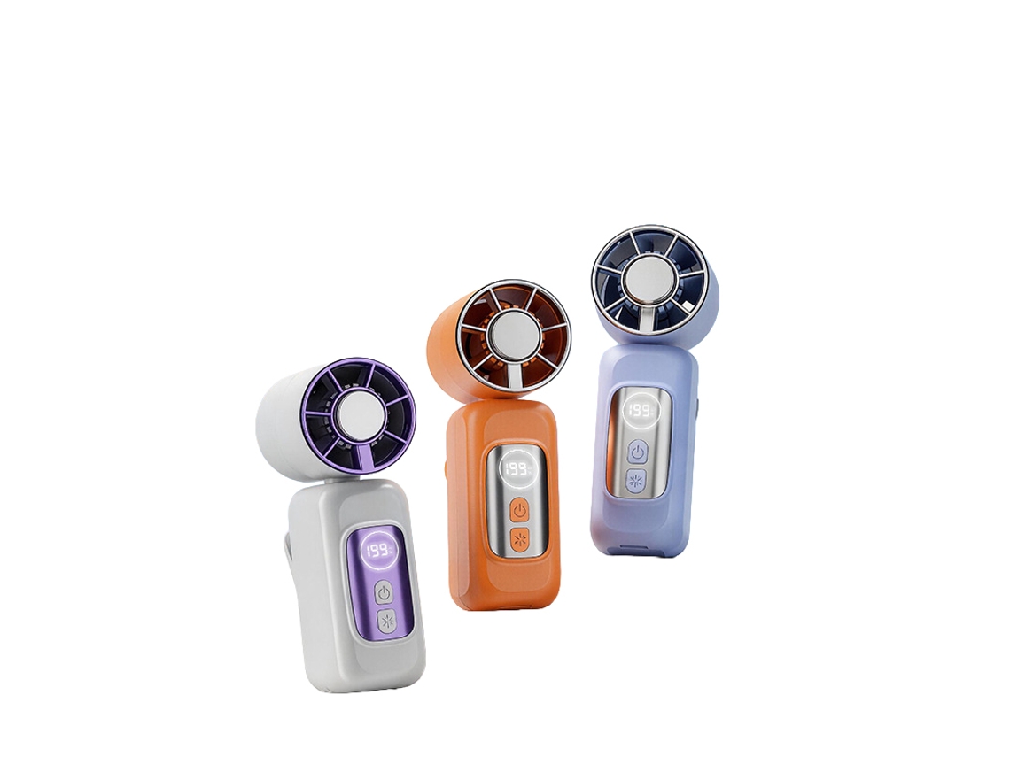 Laxiscreed Mini Ventilador De Mão Com Tecnologia Semicondutor Para Resfriamento Rápido