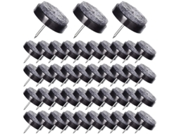 Almofadas De Feltro Para Móveis, 24 Mm, Preto