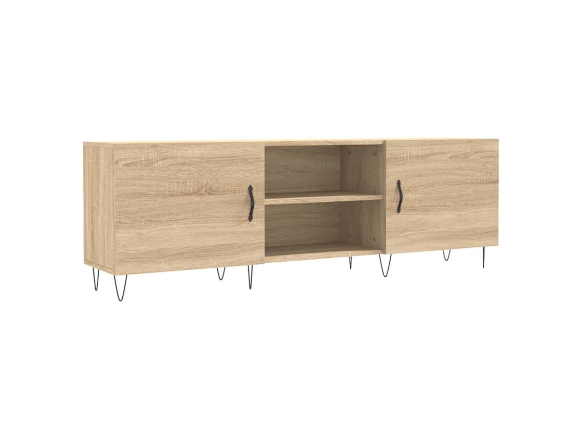 TV Móvel Derivada de Madeira Carvalho Sonoma MAISON EXCLUSIVE (150x30x50 cm)