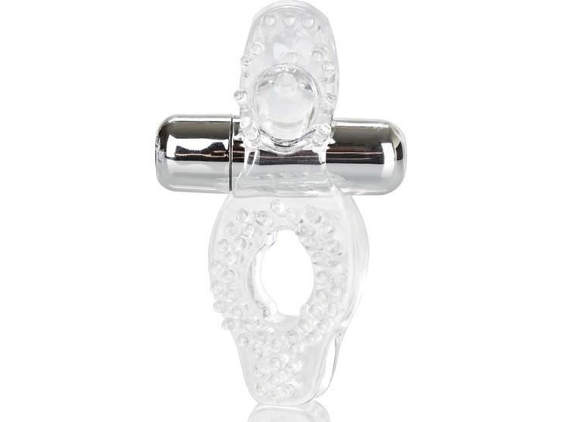 CALEXOTICS Clear Passion Ring Vibrating Cockring