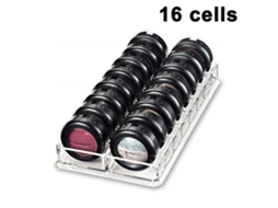 Organizador Cosmético Organizador Acrílico Da Composição Da Sombra Caixa de Armazenamento Do Recipiente Da Sombra Caixa de Armazenamento Do Blush D