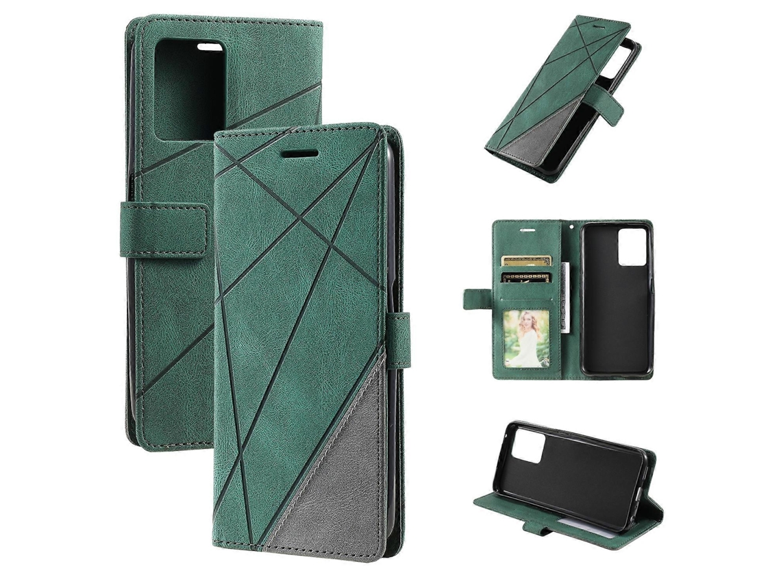 Capa De Couro Com Efeito Skin Feel Para Oppo Realme 9i
