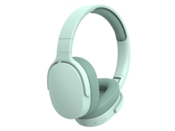 Fone De Ouvido Estéreo Bluetooth Sem Fio Dobrável Sobre A Orelha, Verde
