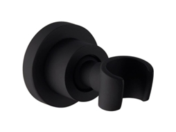 Soporte De Ducha De Acero Inoxidable Negro Pared Ajustable 360 Grados Para Ducha Manual