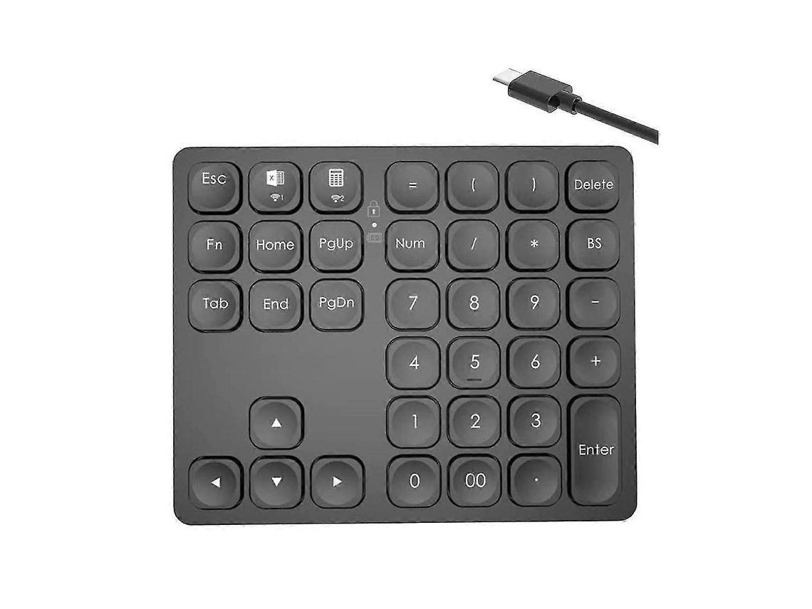 Mini Teclado Sem Fio Bluetooth Para Celular, Tablet, Teclado E Mouse Bluetooth Para Android, Preto Ly Ebike