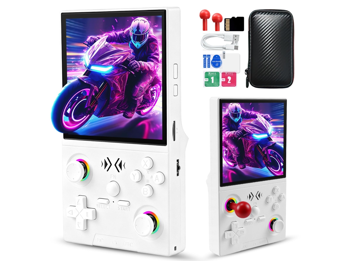 Console Portátil Retrô, 4 Polegadas, 64gb AQUAFORGE