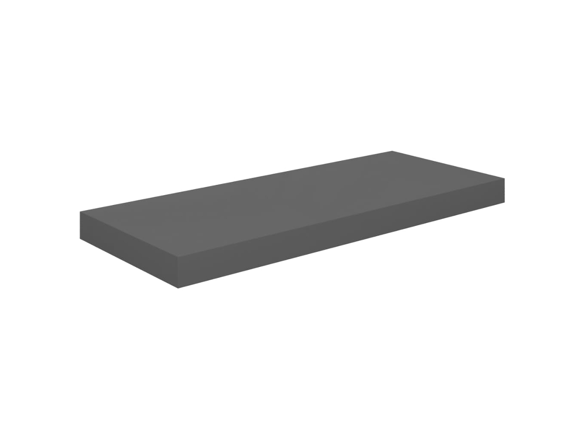 Wall Shelf, Wall Shelves Vidaxl Cinzeto Mdf (60 X 23.5 X 3.8 Cm)