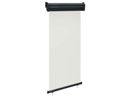 Vidaxl Toldo Lateral Para Varanda 100x250 Cm Creme