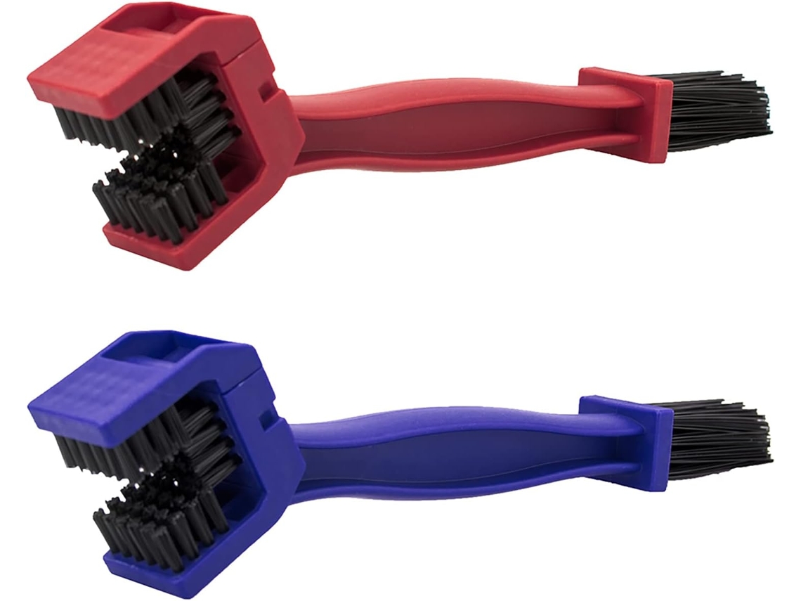 Kit De Limpeza Para Bicicleta E Moto, Escova Para Corrente De Moto